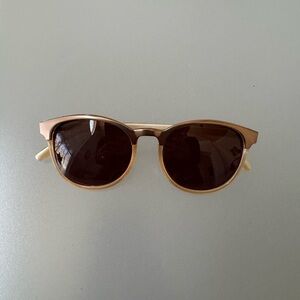 Foster Grant Brown/rose gold Sunglasses